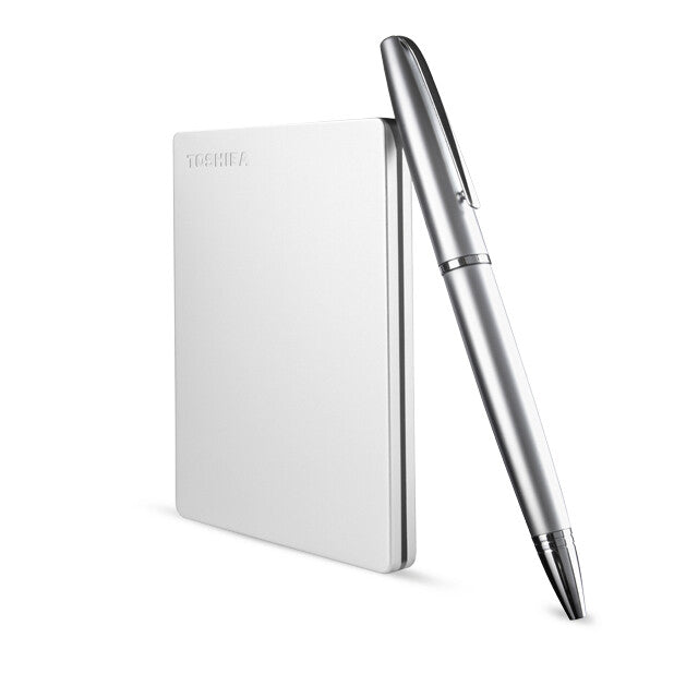 Toshiba Canvio Slim ekstern harddisk 2 TB 2.5" Micro-USB B 3.2 Gen 1 (3.1 Gen 1) Sølv