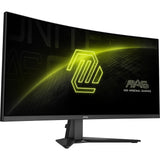 MSI MAG 346CQ computerskærm 86,4 cm (34") 3440 x 1440 pixel UltraWide Dual Quad HD LCD Sort