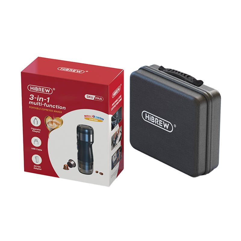 Portable 3-i-1 kaffemaskine med 80W HiBREW H4A