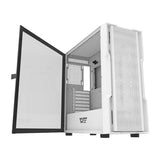 Darkflash DK431 computerkasse (hvid) + 4 vifter