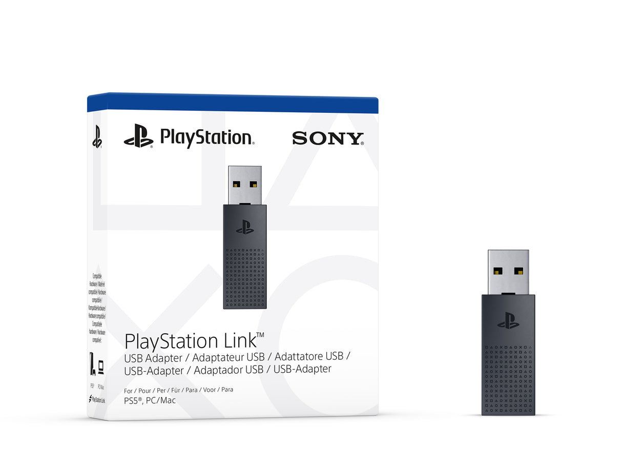 [AI generated title] Sony PlayStation Link Usb-Adapter til Pulse Headset