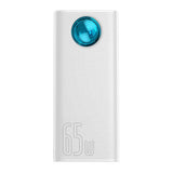 Powerbank Baseus Amblight 30000mAh, 4xUSB, USB-C, 65W (hvid)