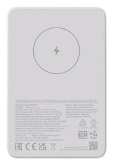 Xiaomi WPB0507 powerbank Lithium-Ion (Li-Ion) 5000 mAh Trådløs opladning Hvid