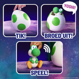 Super Mario Galaxy Movie, Hatchin' Yoshi Interactive Egg and Action Figure with Sounds, Ages 4 & Up, Batteries Included