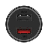 Xiaomi Mi Car Charger 37W Dual USB sort EU GDS4147GL