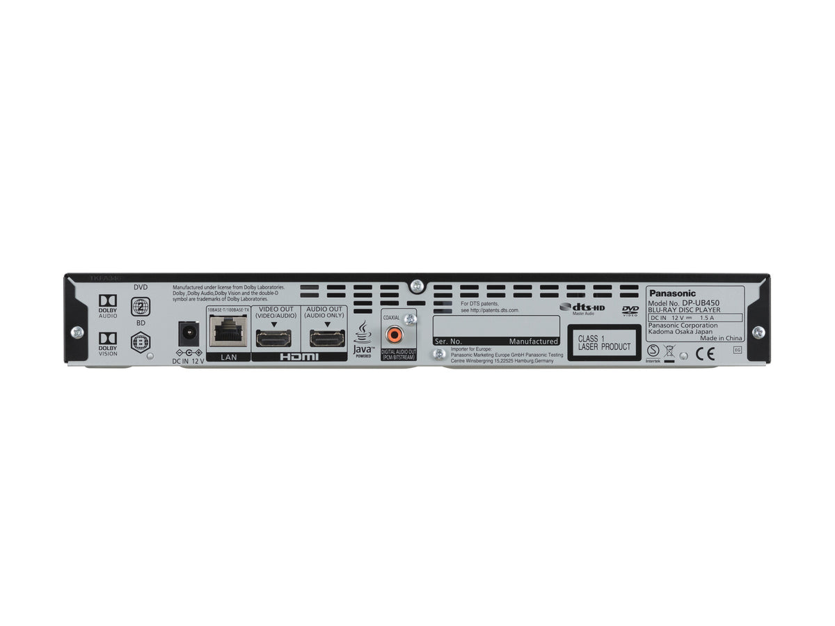 Panasonic DP-UB450EG-K Bluray UHD