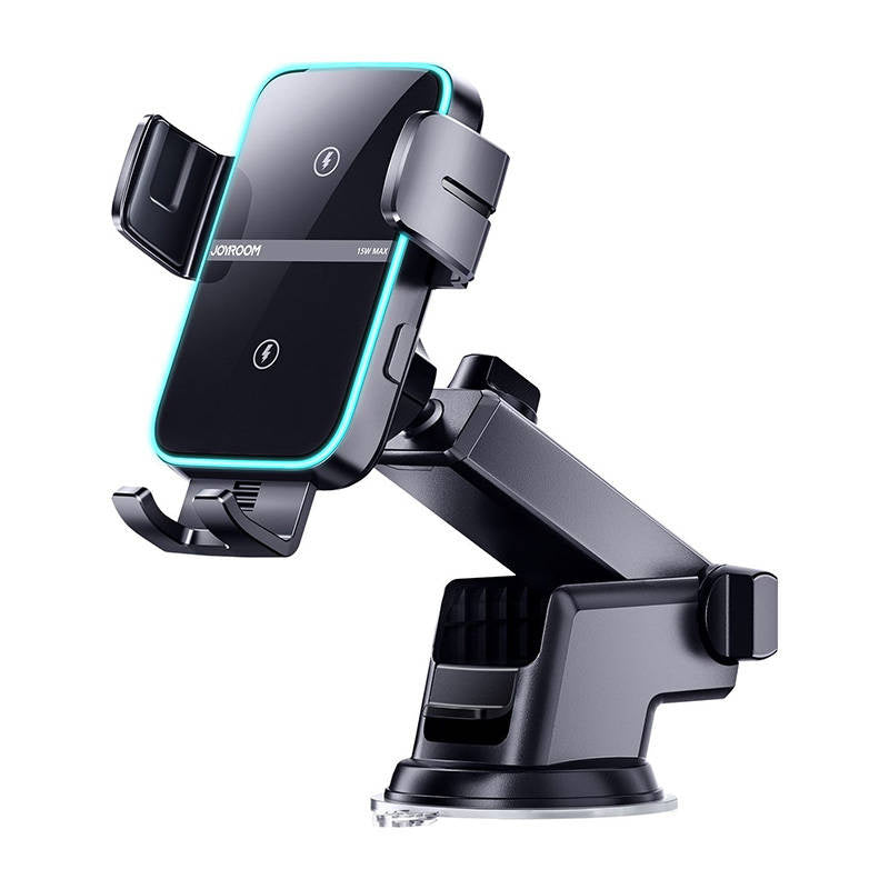 Køretøjsdashboardholder Joyroom JR-ZS246 med Qi-induktiv oplader (sort)