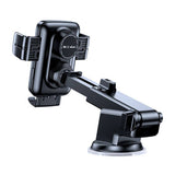 Køretøjsdashboardholder Joyroom JR-ZS246 med Qi-induktiv oplader (sort)