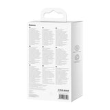 Væglader Baseus GaN5 Pro 2xUSB-C + USB, 65W (hvid)