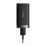 Væglader Baseus GaN5 Pro 2xUSB-C + USB, 65W (sort)