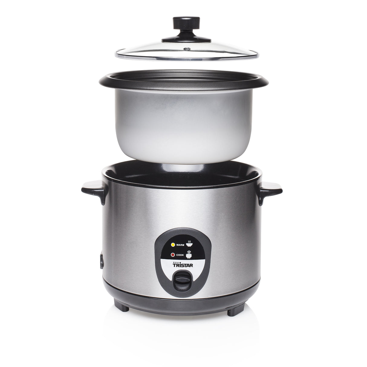 Tristar Riskoger 1.5liter Rustfrit stål
