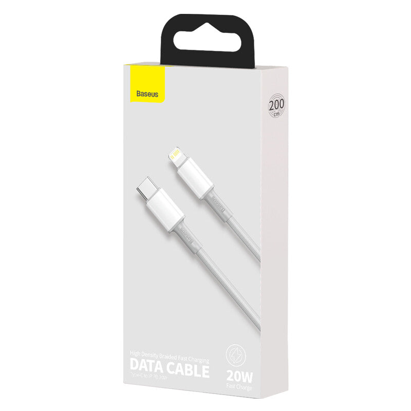 Baseus CATLGD-A02 Lightning kabel 2 m Hvid