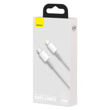 Baseus CATLGD-A02 Lightning kabel 2 m Hvid