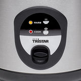 Tristar RK-6129 riskoger 2,2 L 900 W Sort, Rustfrit stål