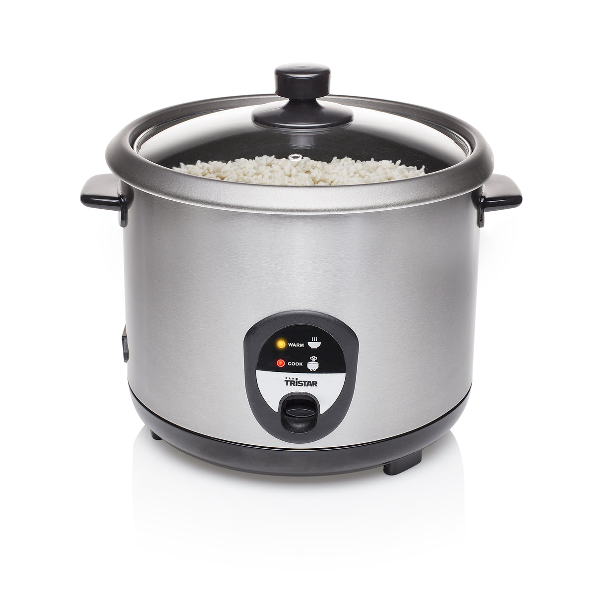 Tristar RK-6129 riskoger 2,2 L 900 W Sort, Rustfrit stål