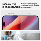 Hærdet Glas Spigen Glas.Tr ”Ez Fit” 2 Pack Iphone 15 / 16 Clear