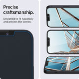 Hærdet Glas Spigen Glas.Tr ”Ez Fit” 2 Pack Iphone 13 / 13 Pro / 14 / 16 E / 17 E Clear