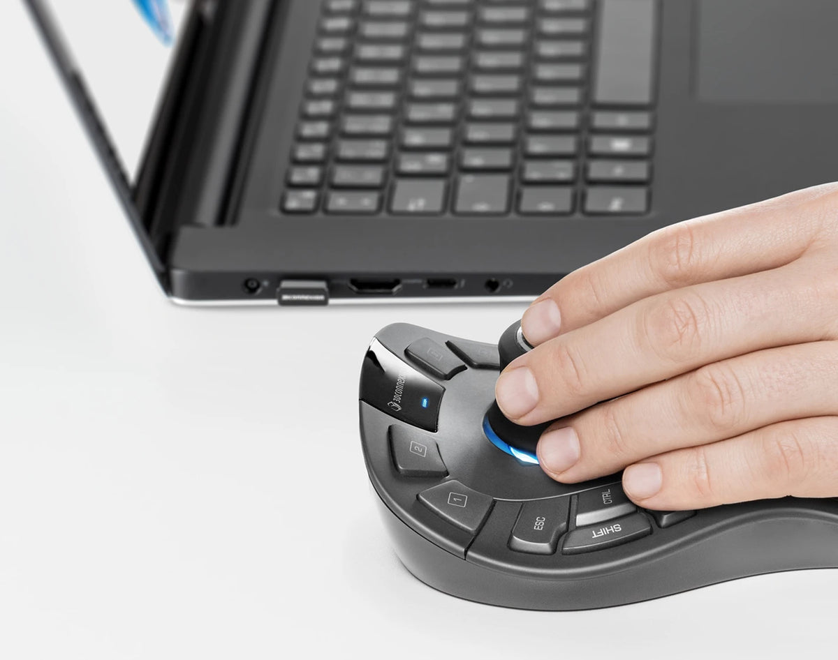3Dconnexion SpaceMouse Pro Wireless Trådløs Sort