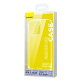 Baseus SuperCeramic Transparent Glass Case og Temperet Glass Set til iPhone 14 Plus