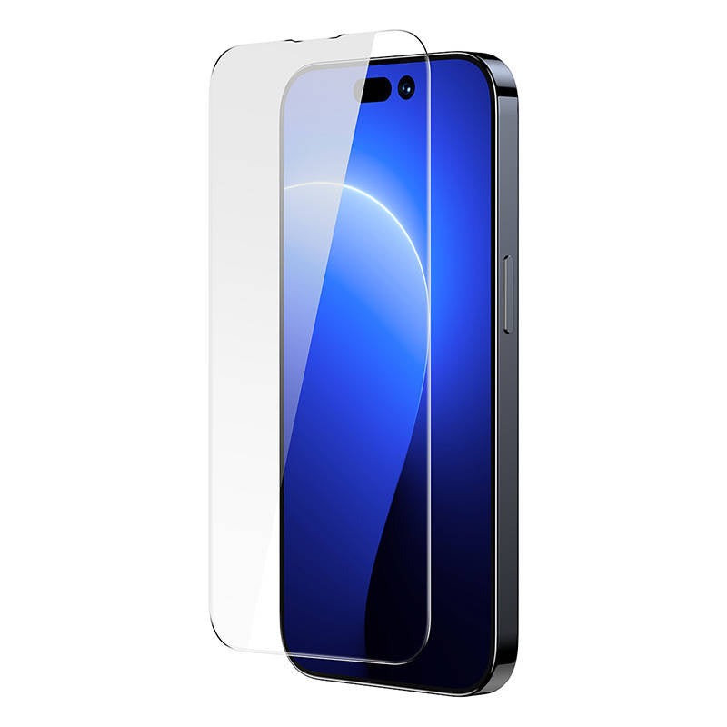 Baseus Crystal tempereret glas 0,3 mm til iPhone 14 Pro (2 stykker)