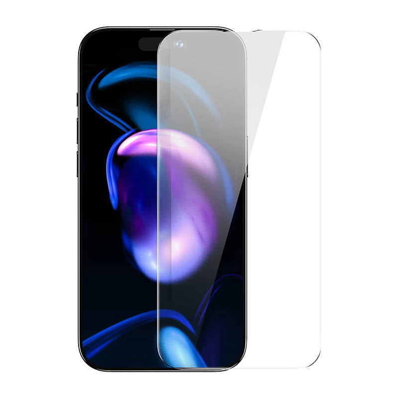 Baseus Crystal tempereret glas 0,3 mm til iPhone 14 Pro Max (2 stykker)