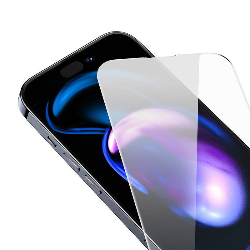 Baseus Crystal tempereret glas 0,3 mm til iPhone 14 Pro Max (2 stykker)