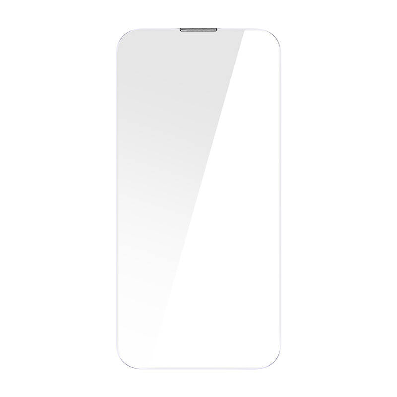 Baseus Crystal temperet glas støvsikker 0,3 mm til iPhone 14 Pro (2 stykker)