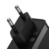 Væglader Baseus GaN5 Pro 2xUSB-C + USB, 140W (sort)