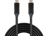 USB-C to USB-C Cable, Black (2m)