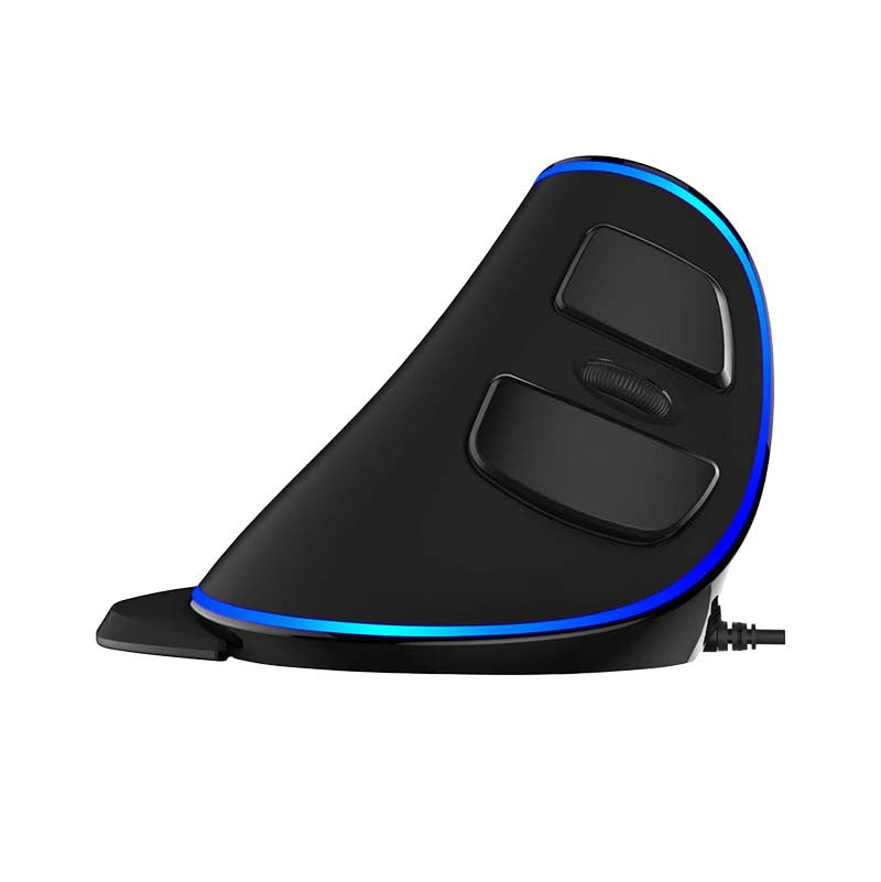 Trådbaseret vertikal mus Delux M618PU (A825) 7200DPI
