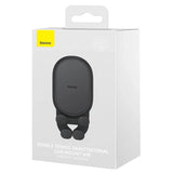 Baseus stabilt gravitationsbiltelefonholder til ventilationsnettet (sort)