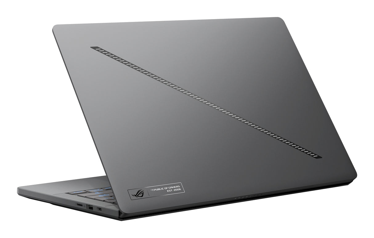 ASUS ROG Zephyrus G14 GA403UM-QS023W AMD Ryzen™ 9 270 Laptop 35,6 cm (14") 3K 16 GB LPDDR5x-SDRAM 1 TB SSD NVIDIA GeForce RTX 5060 Wi-Fi 7 (802.11be) Windows 11 Home Sort, Grå