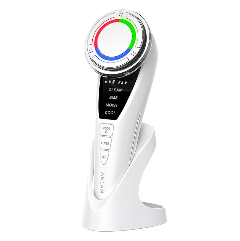 Ultralydsmassager til ansigt med lysterapi ANLAN 01-ADRY15-001