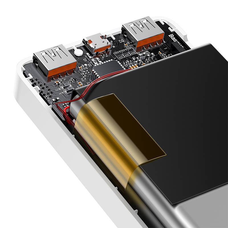 Powerbank Baseus Bipow 10000mAh, 20W (hvid)