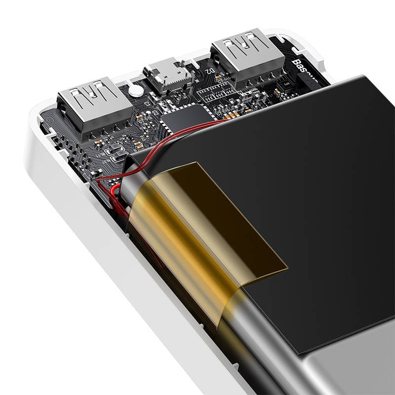 Powerbank Baseus Bipow 30000mAh, 15W (hvid)
