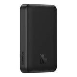 Powerbank Baseus Magnetic Mini 10000mAh, USB-C 20W MagSafe (sort)