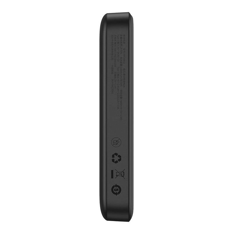 Powerbank Baseus Magnetic Mini 10000mAh, USB-C 20W MagSafe (sort)
