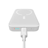 Powerbank Baseus Magnetic, 10000mAh, USB-C 20W, MagSafe (hvid)