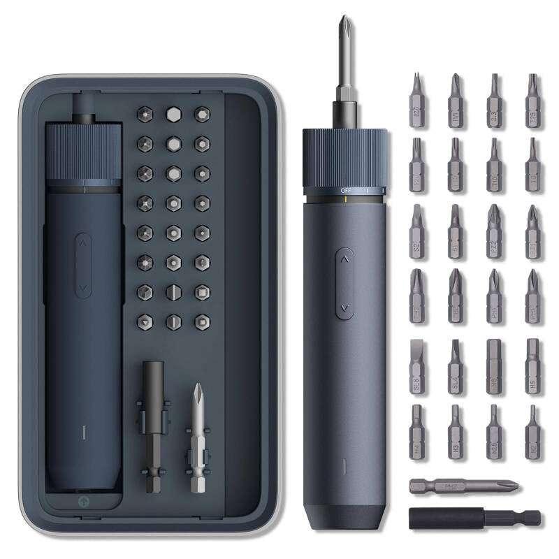 Elektrisk skruetrækker Set Hoto QWLSD011, 25 i 1