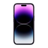 Baseus flydende silica gel case til iPhone 14 Pro (Elderberry) + hærdet glas + rengøring kit