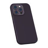 Baseus flydende silica gel case til iPhone 14 Pro (Elderberry) + hærdet glas + rengøring kit
