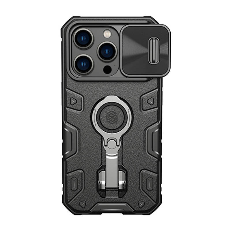 Case Nillkin CamShield Armor Pro til iPhone 14 Pro (sort)
