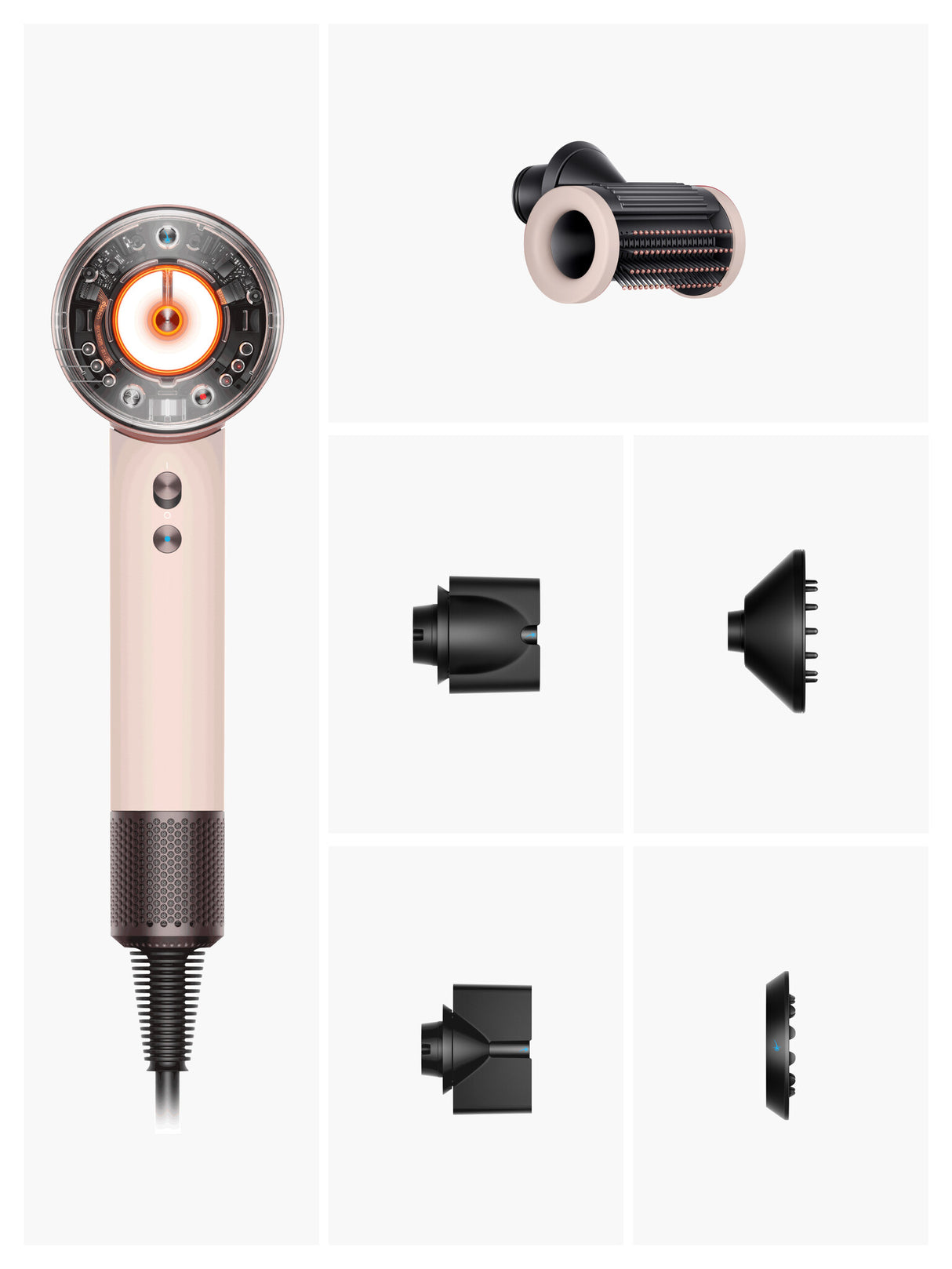 Dyson Supersonic Nural hårtørrer 1600 W Lyserød, Roseguld