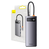 Hub 6in1 Baseus StarJoy Series, USB-C til 3x USB 3.0 + HDMI + USB-C PD + RJ45