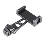 Puluz drejelig telefonholder med universel 1/4 montering (sort)