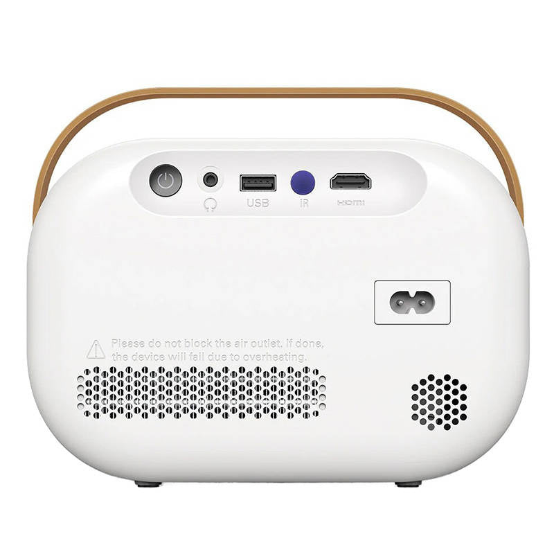 Mini projektor Blitzwolf BW-V2 LED 1080P Full HD WiFi Bluetooth Android (hvid)