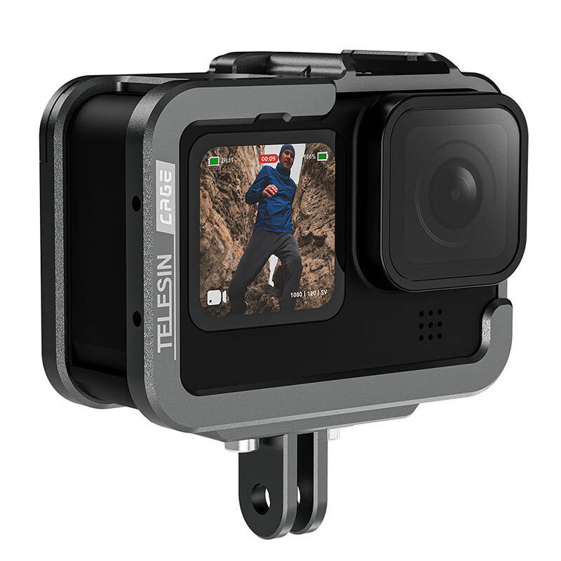TELESIN Alu bur til GoPro Hero 12/11/10/9