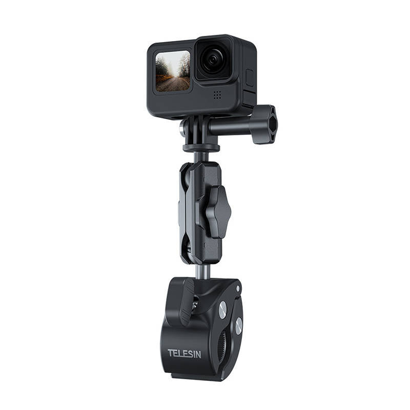 TELESIN Universal Handlebar Tube Clamp Mount til actionkameraer