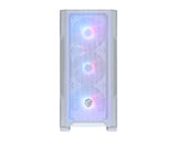 MSI MAG FORGE M100R Midi Tower Transparent, Hvid