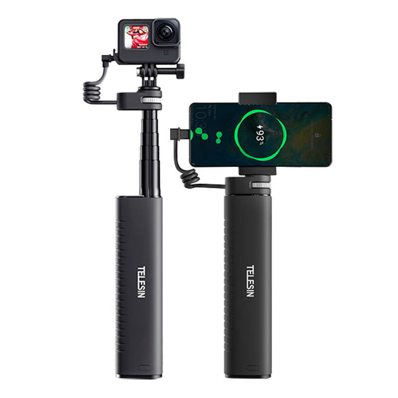 TELESIN Power grip selfie stick (med power bank) TE-CSS-001